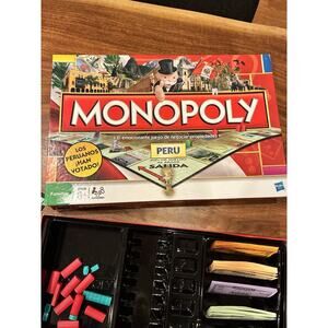 Monopoly PERU edition Spanish RARE board Game